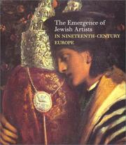 Cover of: The Emergence of Jewish Artists in Nineteenth-Century Europe
