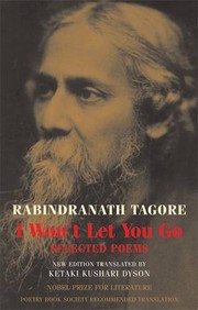 Cover of: I Won't Let You Go by Tagore, Rabindranath Tagore