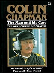 Cover of: Colin Chapman