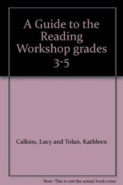 Cover of: A Guide to the Reading Workshop grades 3-5