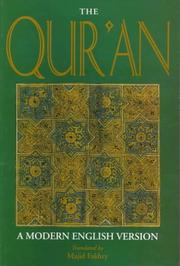 Cover of: The Qurʼan: a modern English version