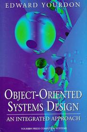 Cover of: Object-oriented systems design: an integrated approach