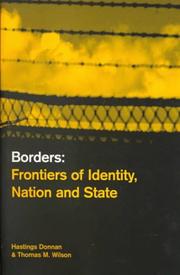 Cover of: Borders: Frontiers of Identity, Nation and State