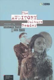 The auditory culture reader by Michael Bull, Les Back