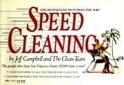 Cover of: Speed cleaning by Jeff Campbell