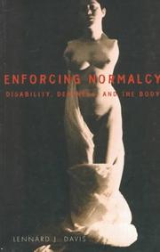 Enforcing normalcy by Lennard J. Davis