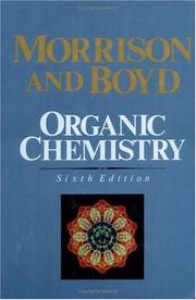 Cover of: Organic chemistry