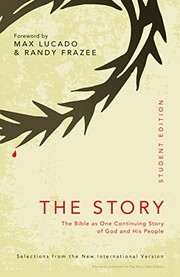 Cover of: NIV The Story Student Edition, Paperback: The Bible as One Continuing Story of God and His People