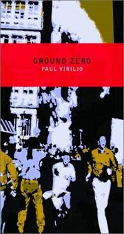 Cover of: Ground Zero by Paul Virilio
