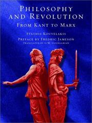 Cover of: Philosophy and Revolution: From Kant to Marx