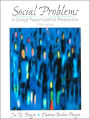 Cover of: Social problems: a critical power-conflict perspective
