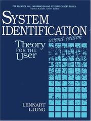 System identification : theory for the user