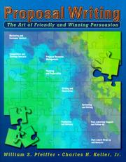 Cover of: Proposal writing: the art of friendly and winning persuasion