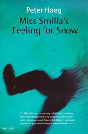 Cover of: Miss Smilla's Feeling for Snow