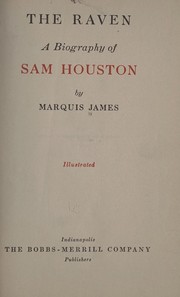 Cover of: The Raven: a biography of Sam Houston