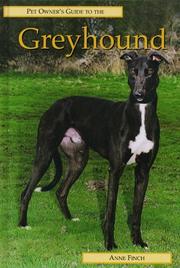 Cover of: Pet Owner's Guide to the Greyhound