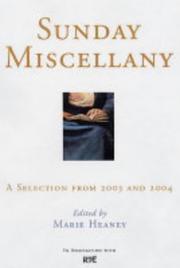 Cover of: Sunday miscellany: a selection from 2003 and 2004