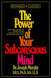 Cover of: The Power of Your Subconcious Mind