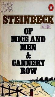 Cover of: Of Mice and Men & Cannery Row