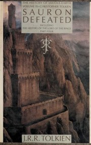 Cover of: Sauron Defeated by J.R.R. Tolkien