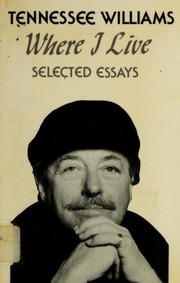 Cover of: Where I live: selected essays