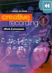 Cover of: Creative Recording