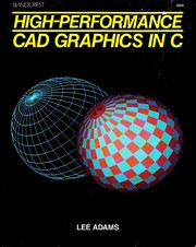 Cover of: High-performance CAD graphics in C