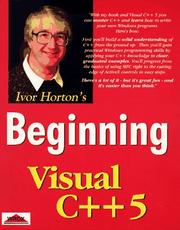 Cover of: Beginning Visual C++ 5 by Ivor Horton