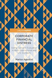 Corporate Financial Distress by Marisa Agostini