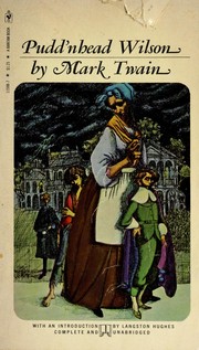 Cover of: Pudd'nhead Wilson by Mark Twain