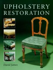 Cover of: Upholstery restoration
