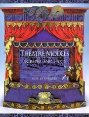 Cover of: Theatre Models in Paper and Card