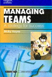 Managing teams : a strategy for success