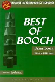 Cover of: Best of Booch: Designing Strategies for Object Technology