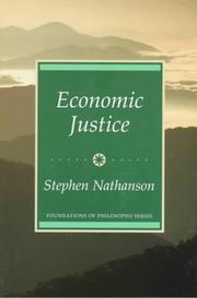 Economic justice by Nathanson, Stephen