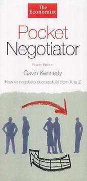 Pocket negotiator by Gavin Kennedy, The Economist