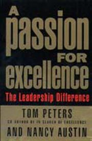 Cover of: Passion for Excellence