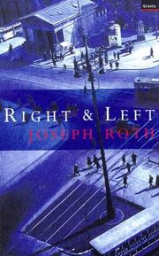Cover of: Right and Left