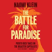 The Battle for paradise by Naomi Klein, Erin Bennett, Valentina Latina