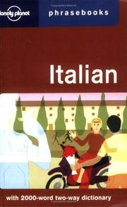 Cover of: Italian.