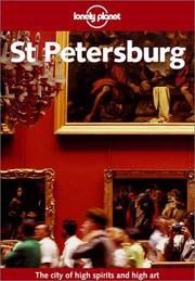 Cover of: Lonely Planet st Petersburg (Lonely Planet St Petersburg)