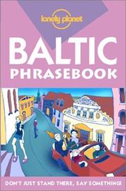 Baltic phrasebook