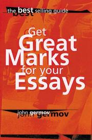 Cover of: Get Great Marks for Your Essays