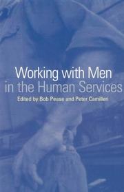 Cover of: Working with Men in the Human Services