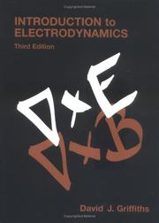 Cover of: Introduction to electrodynamics by David Jeffrey Griffiths