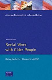 Cover of: Social work with older people by Betsy Ledbetter Hancock