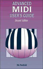 Cover of: Advanced Midi Users Guide