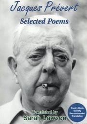 Jacques Prévert : selected poems