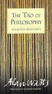 The Tao philosophy : the edited transcripts