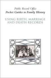 Using birth, marriage and death records